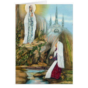 Cartão Vintage religioso
