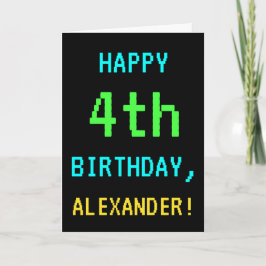 Cartão Vintage/Retro Jogo de Vintage Divertido - Quarto A