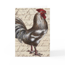 Vintage Rooster, Birthday