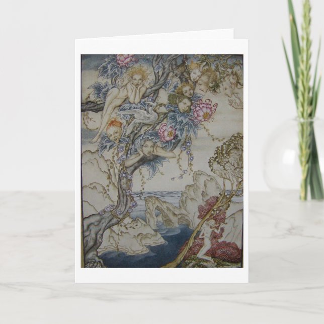 Cartão Vintage - The Tempest, (Frente)