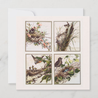 Cartão Vintage tradicional Natal vitoriano