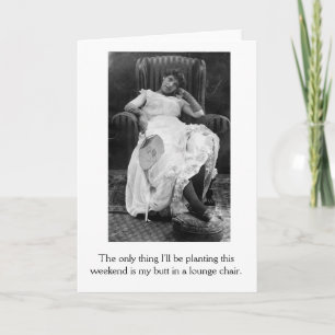 Cartão Vintage - Weekend Relaxation,