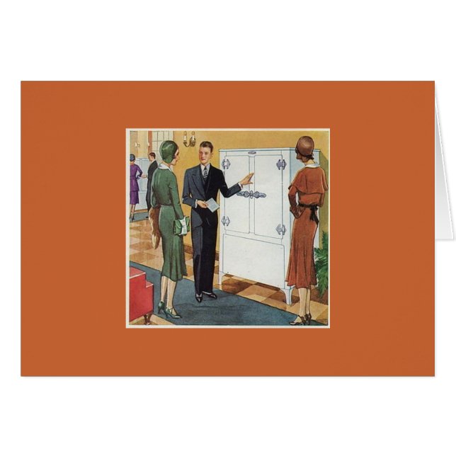 Cartão Vintage Women & Man (Frente Horizontal)