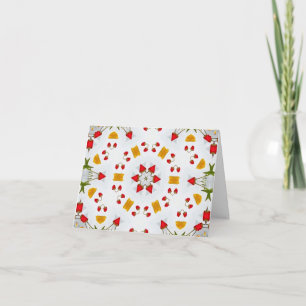 Cartão Vintagem do Meio século Atômica