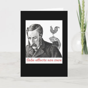 Cartão Vintagem engraçada