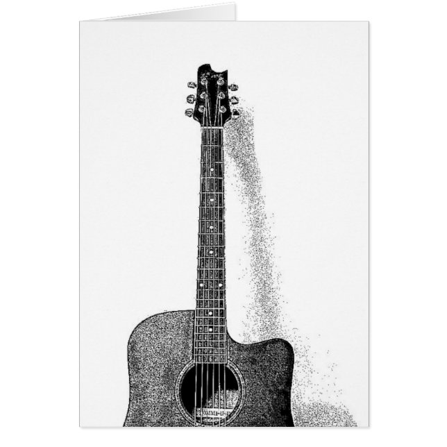 Cartão Violão Clássico (Frente)