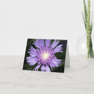Cartão Violet Flower Notecard