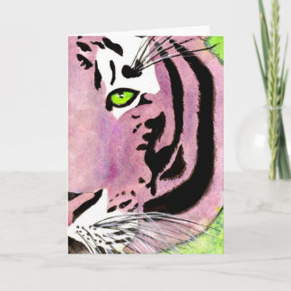 Cartão Violet Tiger Notecards