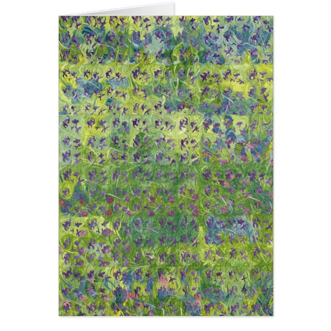 Cartão Violetas doces 2012 (Frente)