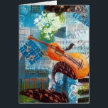 Cartão Violin Melody Greeting Card<br><div class="desc">This violin plays a beautiful song. Send this lovely card to a friend to wish them a happy birthday, a get well wish or just to say hello.</div>