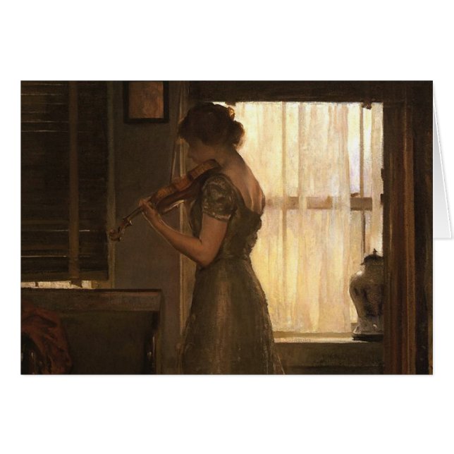 Cartão Violinista (Frente Horizontal)