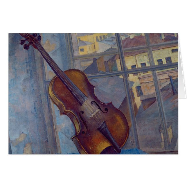 Cartão Violino, 1918 (Frente Horizontal)