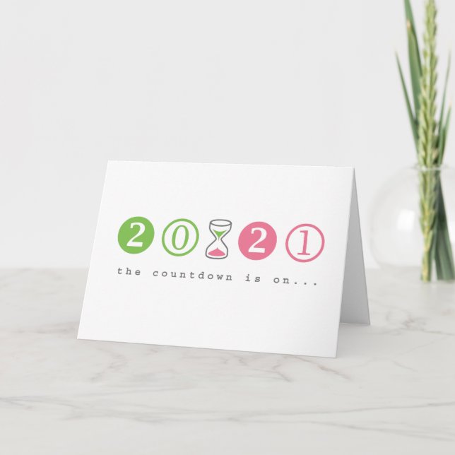 Cartão Virando 21 Anos (Frente)