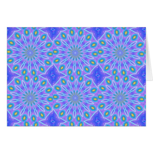 Cartão Virbrant Retro Blue (Frente Horizontal)