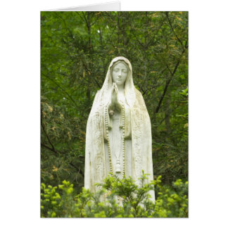 Cartão Virgem Maria da Carta Religiosa