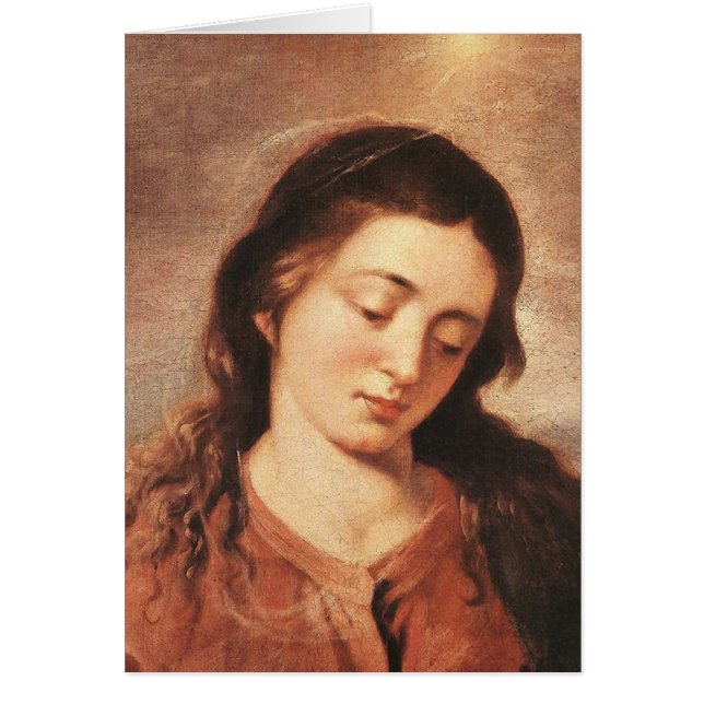 CARTÃO VIRGIN MARY (Frente)