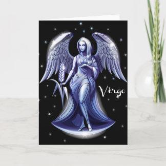 Cartão Virgo Birthday Card