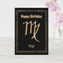 Virgo Birthday zodiac astrologia dourado personali
