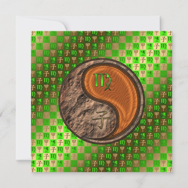 Cartão Virgo & Wood Rat (Frente)