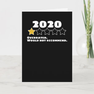 Cartão Vírus Humor Corona 2020 Sobreclassificado