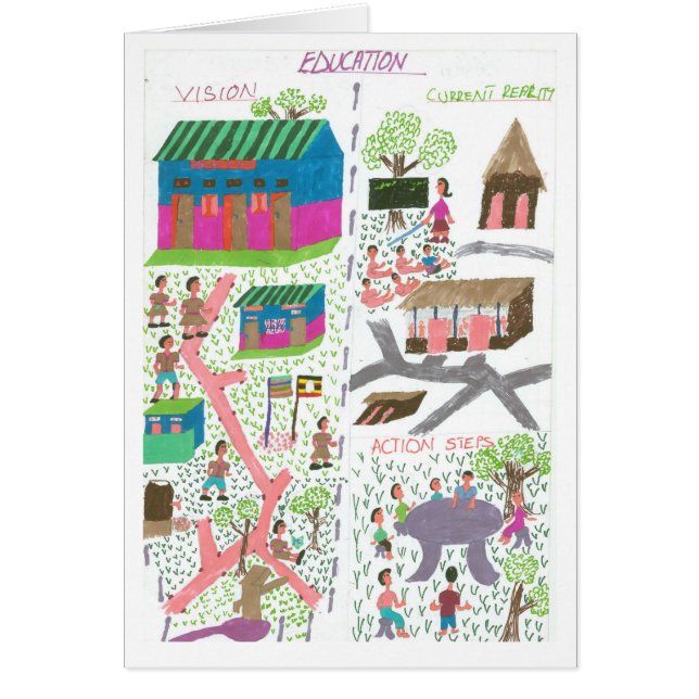 Cartão Visão Cissy para a educação (Frente)