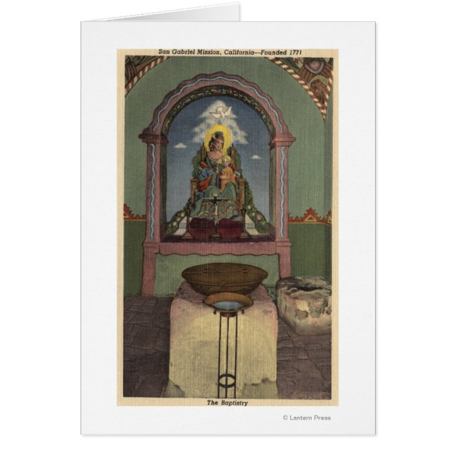 Cartão Visão da Missão e Batista (Frente)