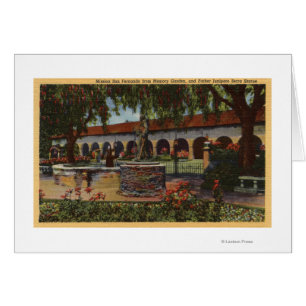 Cartão Visão da Missão, Jardim de Memória, Estátua da Ser