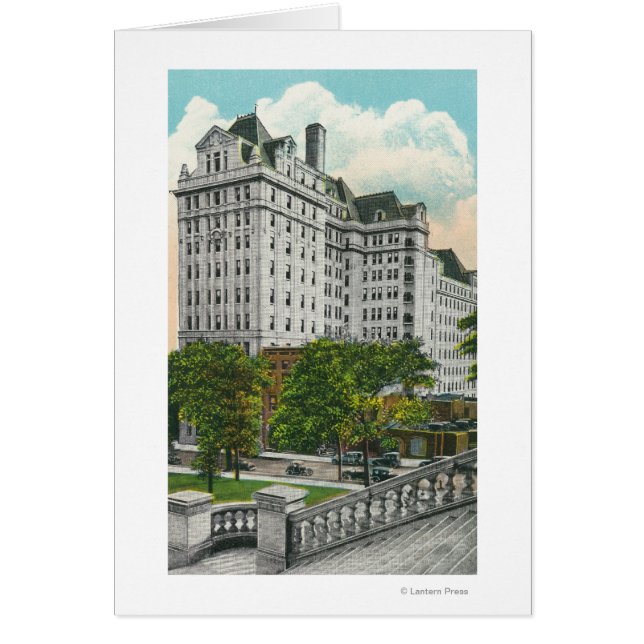 Cartão Visão de Abordagem do Capitólio do Co. Bldg do Tel (Frente)