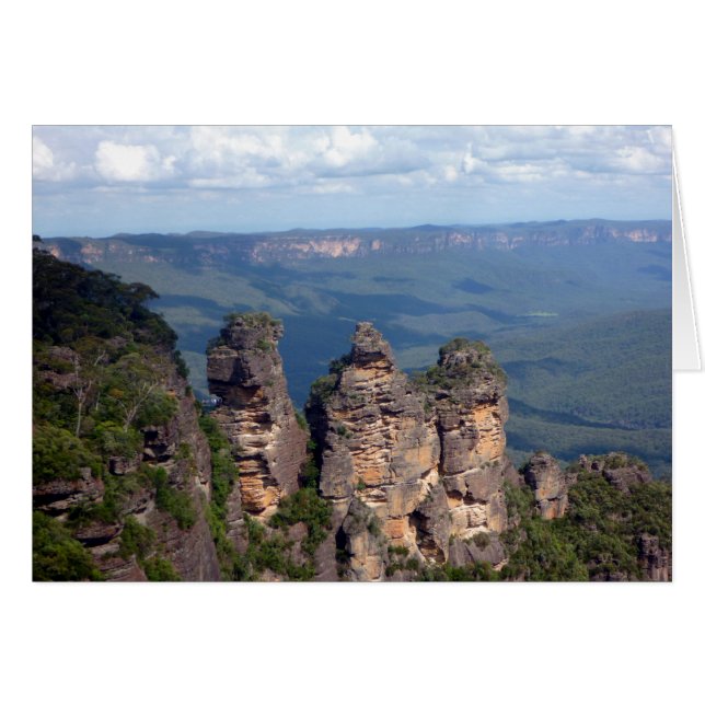 Cartão visão de três irmãs (Frente Horizontal)