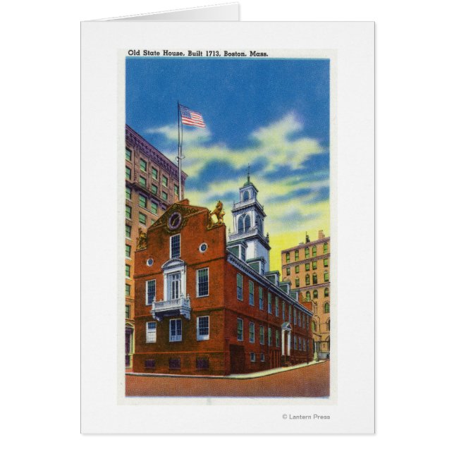 Cartão Visão Exterior da Câmara do Estado Antigo (Frente)