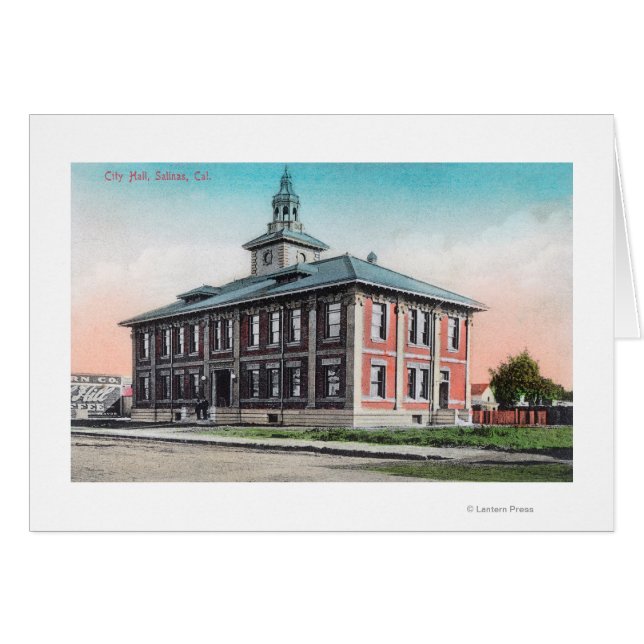 Cartão Visão Exterior da Câmara Municipal de Salinas, AC (Frente Horizontal)