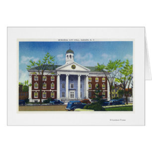 Cartão Visão Exterior da Câmara Municipal do Memorial