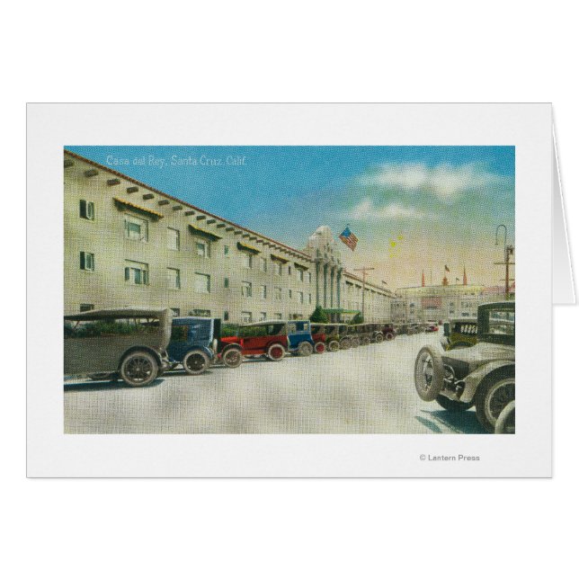 Cartão Visão Exterior da Casa del Rey (Frente Horizontal)