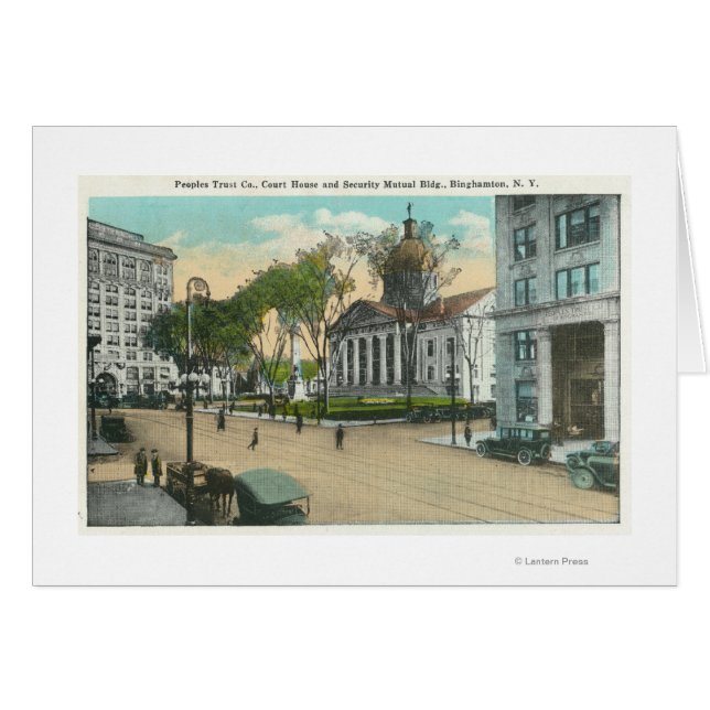 Cartão Visão Exterior da Corte House (Frente Horizontal)