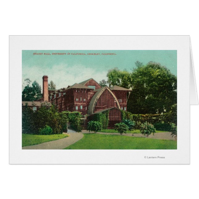 Cartão Visão Exterior do Coração, U da CA (Frente Horizontal)