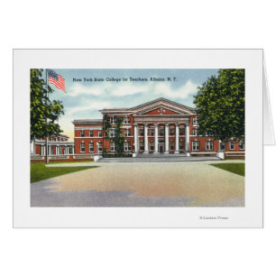 Cartão Visão Exterior do NY State College para Professore