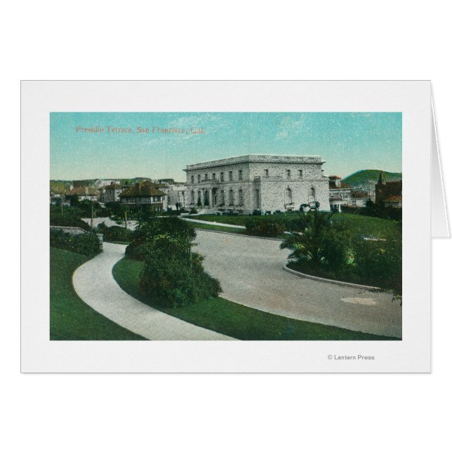 Cartão Visão Exterior do Presidio Terrace (Frente Horizontal)