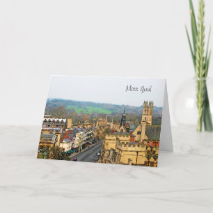 Cartão Visão Fantástica, Oxford, Inglaterra, High Street