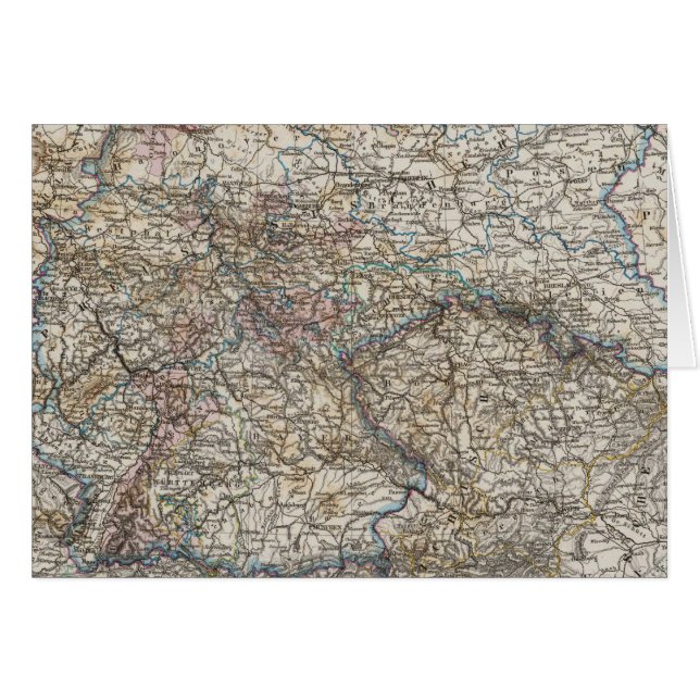 Cartão Visão Geral do Império Alemão (Frente Horizontal)