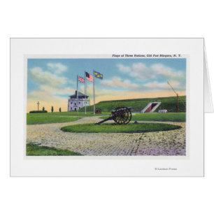 Cartão Visão Interior da Sala de Comércio no Antigo Franc