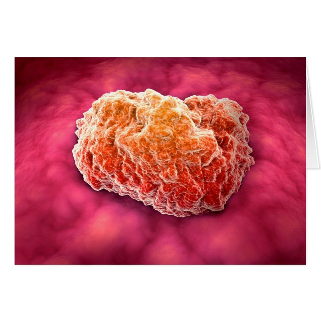 Cartão Visão Microscópica Do Tumor 3 (Frente Horizontal)