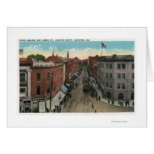 Cartão Visão Sul da Union Square e Rua Lisboa