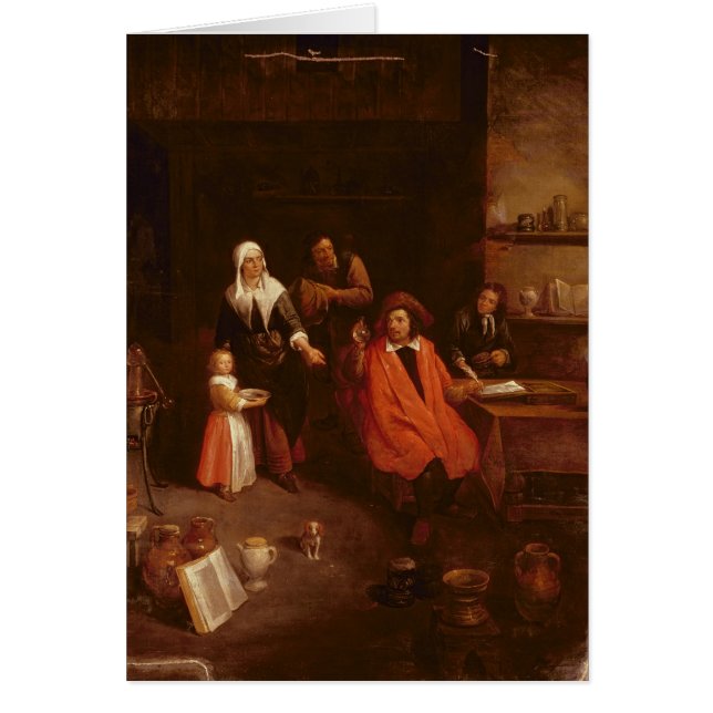 Cartão Visitando o doutor (Frente)