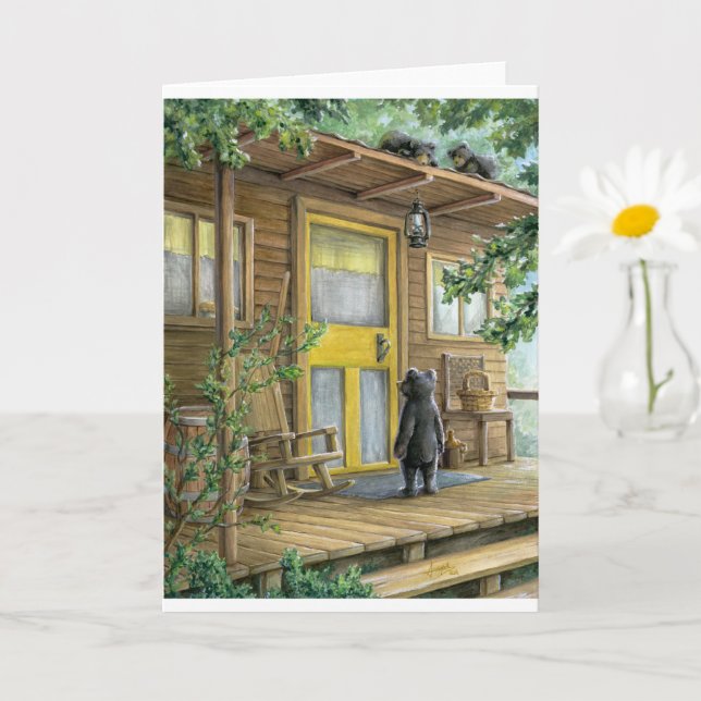 Cartão Visitantes da vovó (Planta pequena)