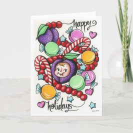 Cartão Visões de Açúcar Ameixas