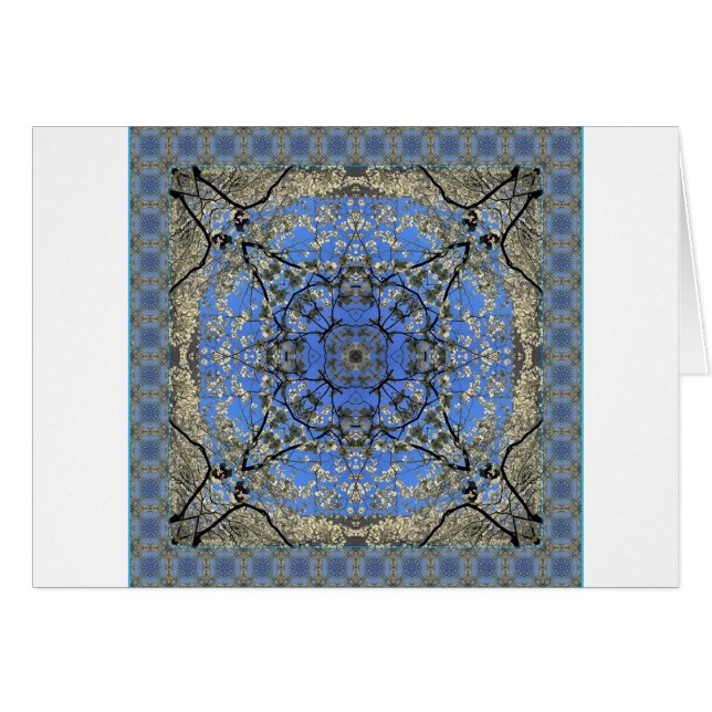 Cartão Vista acima (Frente Horizontal)