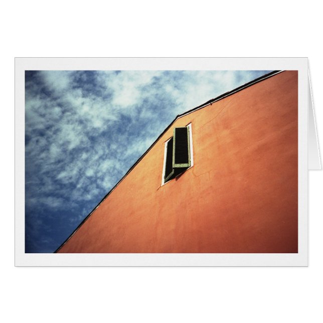 Cartão Vista acima (Frente Horizontal)