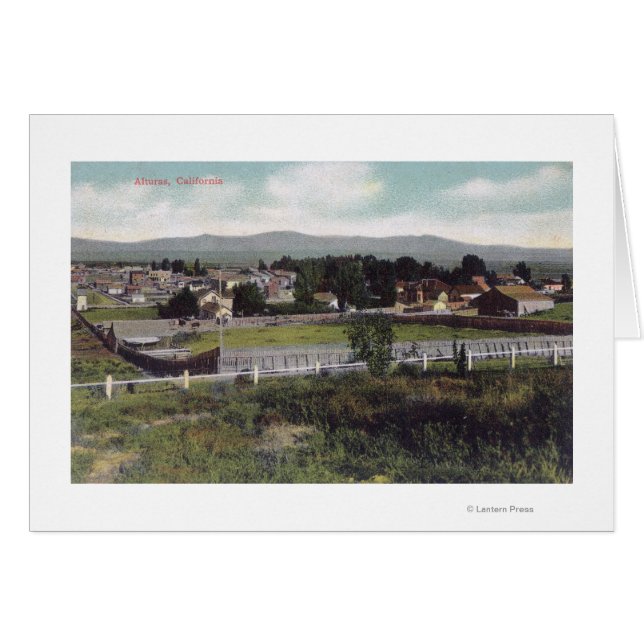 Cartão Vista aérea da Cidade das Alturas, AC (Frente Horizontal)