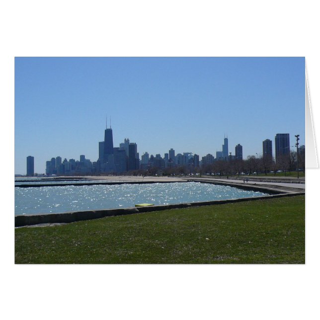 Cartão vista chicago (Frente Horizontal)