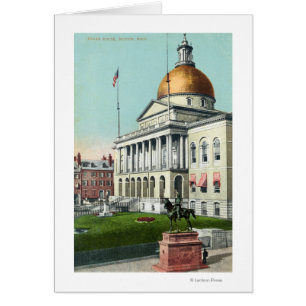 Cartão Vista da frente da Casa Estadual